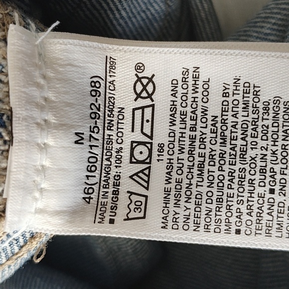 New GAP Denim Overalls - Picture 12 of 14